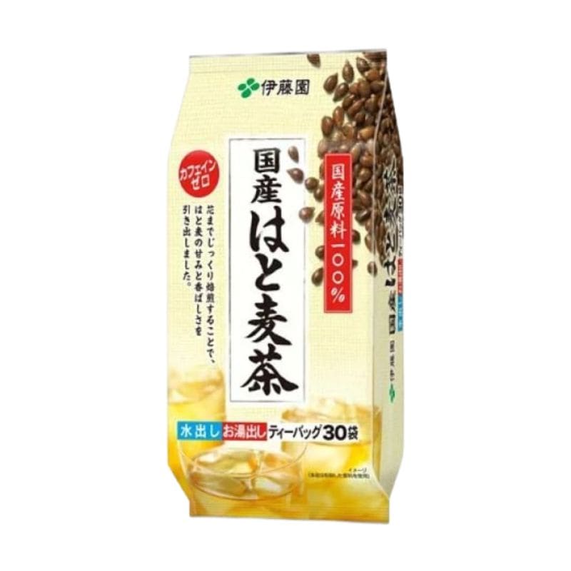 [5個]伊藤園 国産はと麦茶 ティーバッグ　30袋　賞味期限2026.05.31【賞味期限間近】