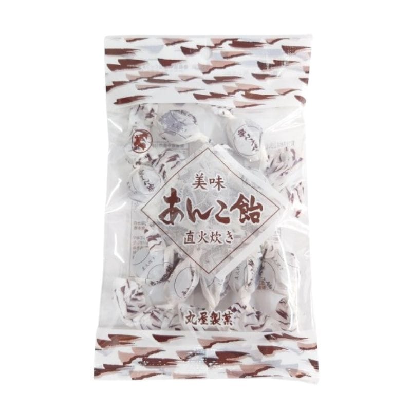 [10個]【訳あり】丸屋製菓 あんこ飴　75g　賞味期限2026.07.31【賞味期限間近】