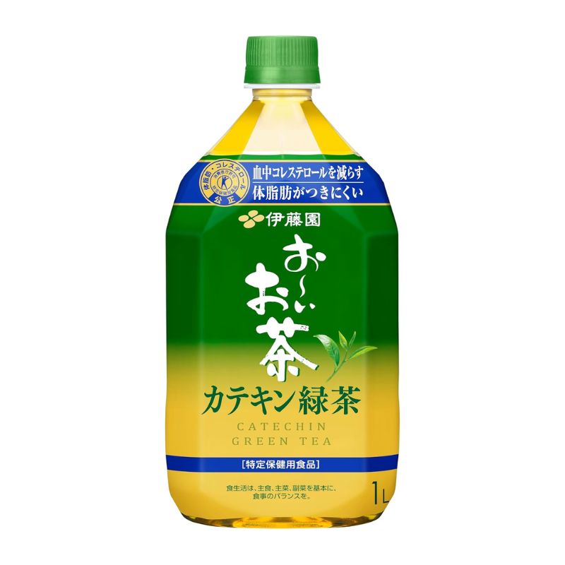 [12個]伊藤園 おーいお茶 カテキン緑茶　1L　賞味期限2026.07.31