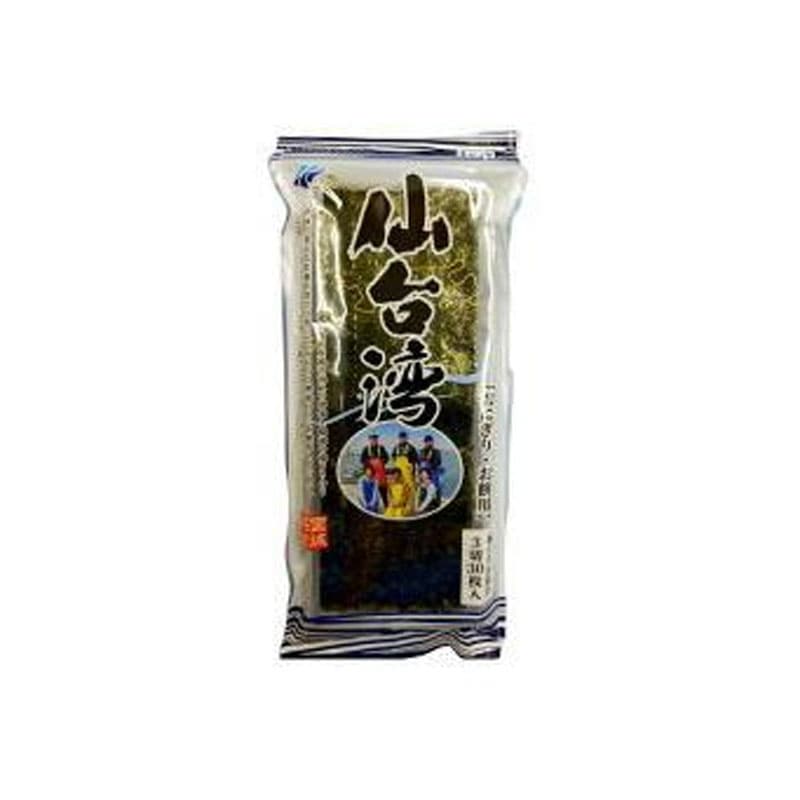 [1個]渡辺海苔店 焼海苔仙台湾3ツ切　45g　賞味期限2026.10.26