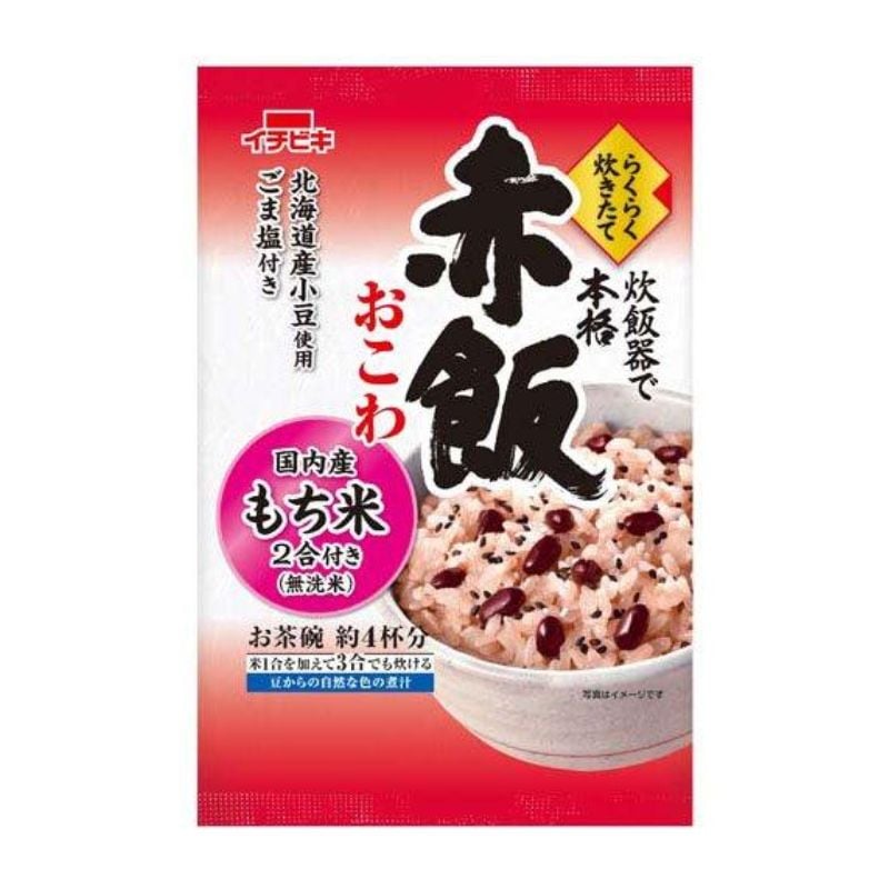 [2個]イチビキ 赤飯おこわ　383g　賞味期限2026.08.20【賞味期限間近】