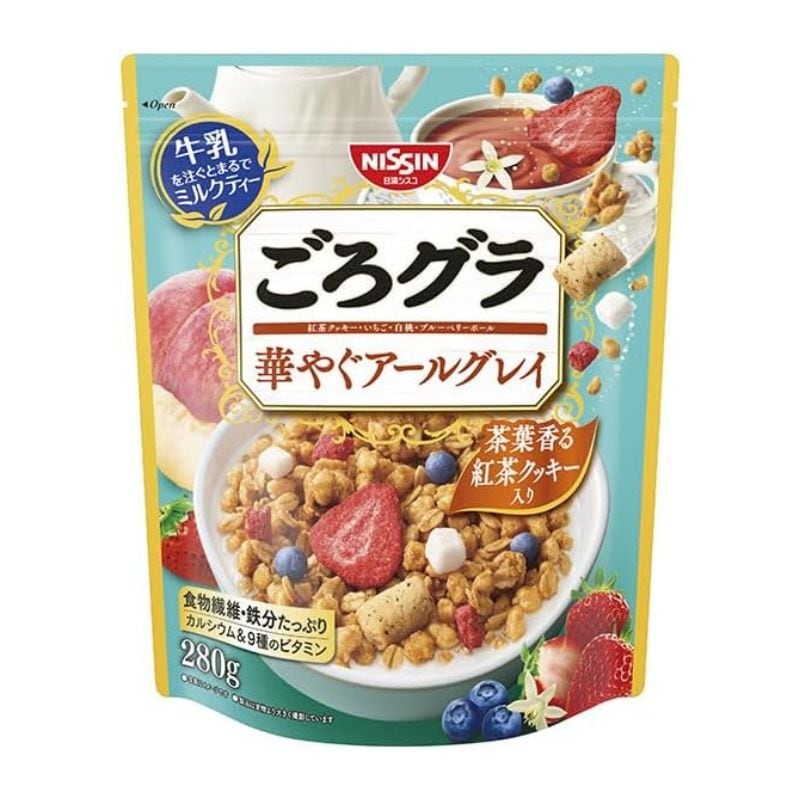 [2個]【JB直送品】日清シスコ ごろグラ 華やぐアールグレイ　280g　賞味期限2027.01.30