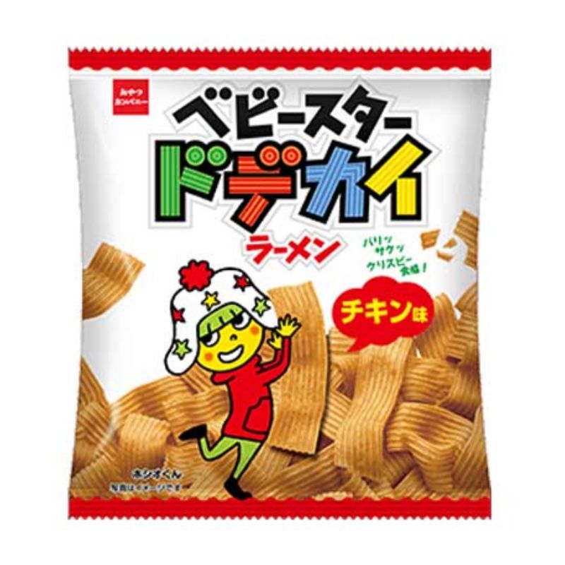 [3個]【JB直送品】おやつカンパニー ベビースター ドデカイラーメンチキン味　37g　賞味期限2026.09.30【賞味期限間近】