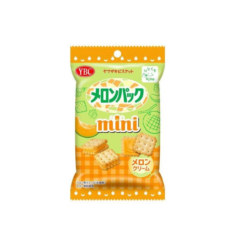 [5個]【JB直送品】ヤマザキビスケット メロンパックミニ　40g　賞味期限2027.03.31