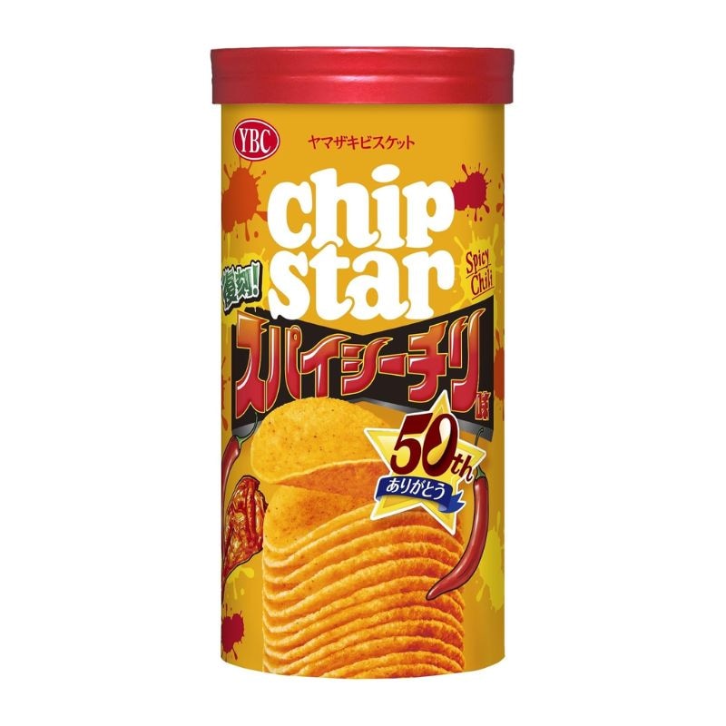 [2個]【JB直送品】ヤマザキビスケット チップスターS スパイシーチリ味　45g　賞味期限2027.05.31
