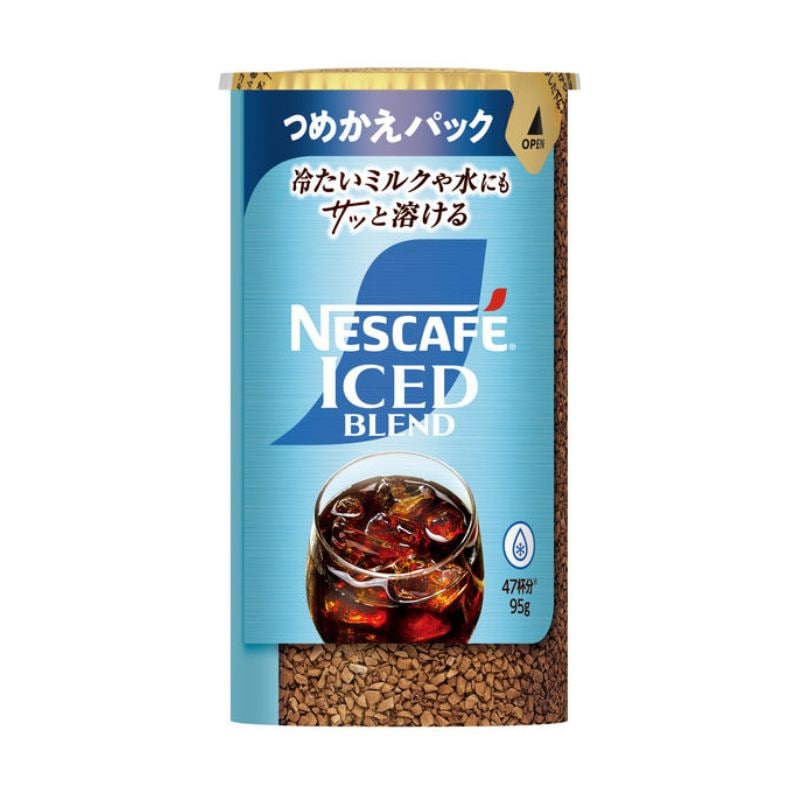 [3個]【JB直送品】ネスレ日本 ネスカフェ アイスブレンド エコ&システムパック　95g　賞味期限2027.04.30