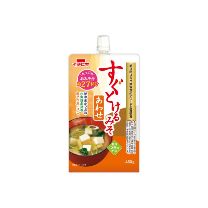 [2個
]【JB直送品】イチビキ すぐとけるみそ あわせ　450g　賞味期限2027.02.02