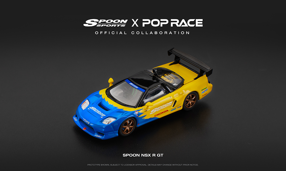 POP RACE SPOON NSX R GT 1/64