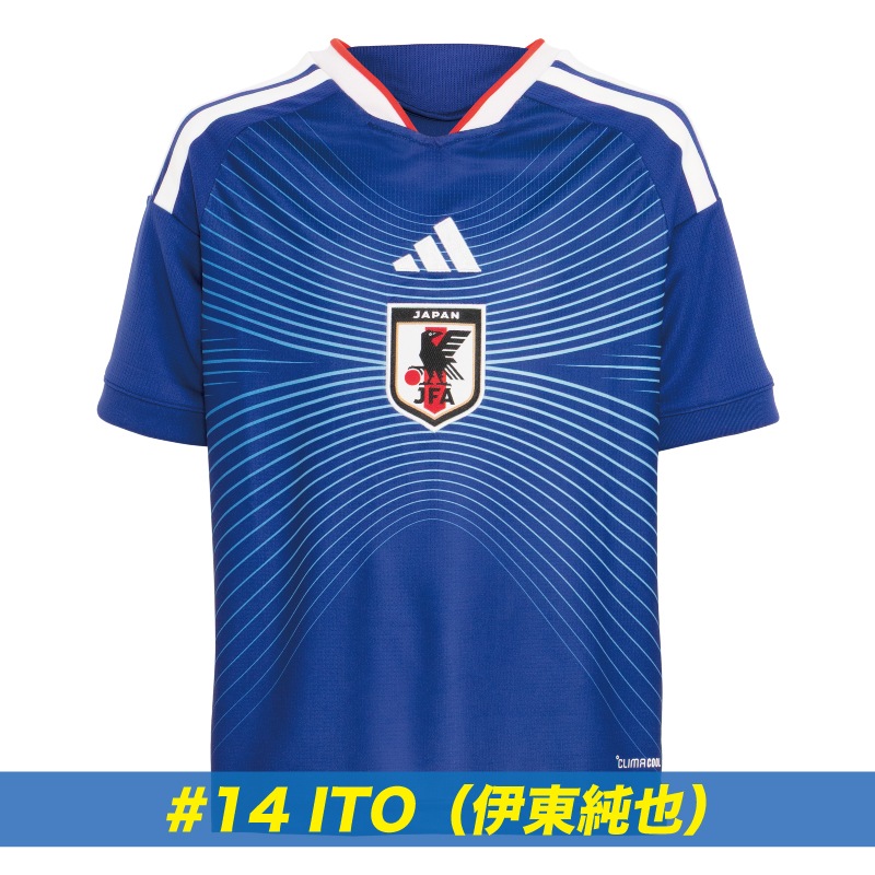 �ڥޡ��������adidas/���ǥ����� 2026 ���å���������ɽ �ۡ��� ��ץꥫ ��˥ե����� KIDS #14 ITO ��������UV719/JZ9688��
