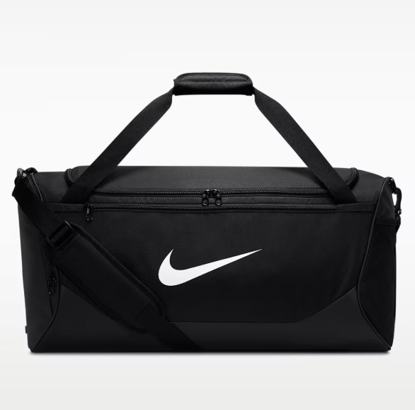 NIKE �ʥ��� BRSLA M DUFF - X�ʥ֥饸�ꥢ ���åե� �ߥǥ������ ���ݡ��ĥХå������åե�Хå� IB4392-010(�֥�å�/�֥�å�/�ۥ磻��) ��������ǯ��ǥ롪��