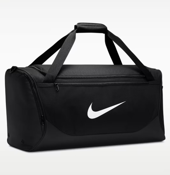 NIKE �ʥ��� BRSLA M DUFF - X�ʥ֥饸�ꥢ ���åե� �ߥǥ������ ���ݡ��ĥХå������åե�Хå� IB4392-010(�֥�å�/�֥�å�/�ۥ磻��) ��������ǯ��ǥ롪��