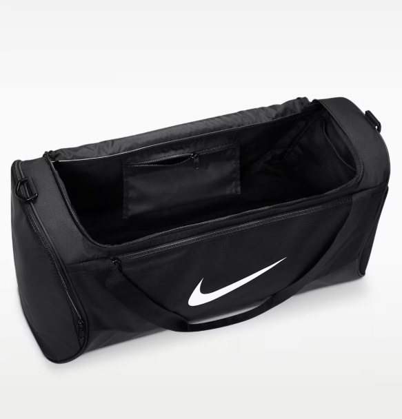 NIKE �ʥ��� BRSLA M DUFF - X�ʥ֥饸�ꥢ ���åե� �ߥǥ������ ���ݡ��ĥХå������åե�Хå� IB4392-010(�֥�å�/�֥�å�/�ۥ磻��) ��������ǯ��ǥ롪��