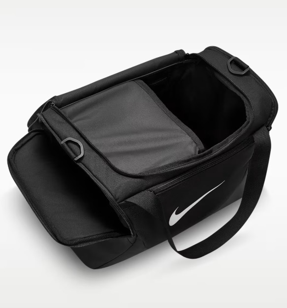 NIKE �ʥ��� BRSLA XS DUFF - X�ʥ֥饸�ꥢ ���åե� XS�� ���ݡ��ĥХå������åե�Хå� IB4398-010(�֥�å�/�֥�å�/�ۥ磻��) ��������ǯ��ǥ롪��
