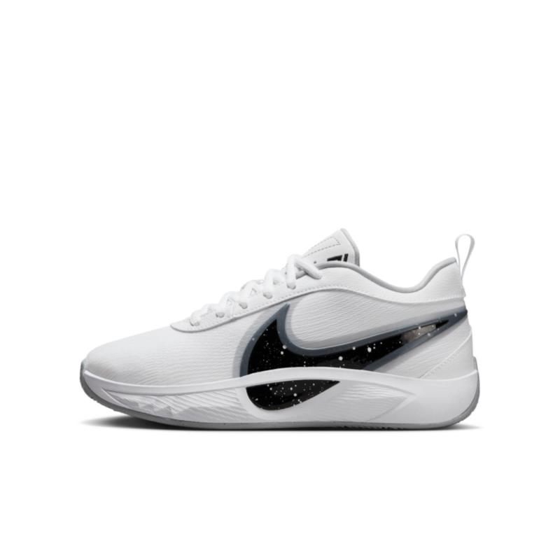 NIKE �ʥ��� ��˥� �ե꡼�� 6 GS ����˥��Х����åȥܡ��륷�塼�� FQ7378-101(�ۥ磻��/����ե��졼/�֥�å�) ��������ǯ��ǥ롪��