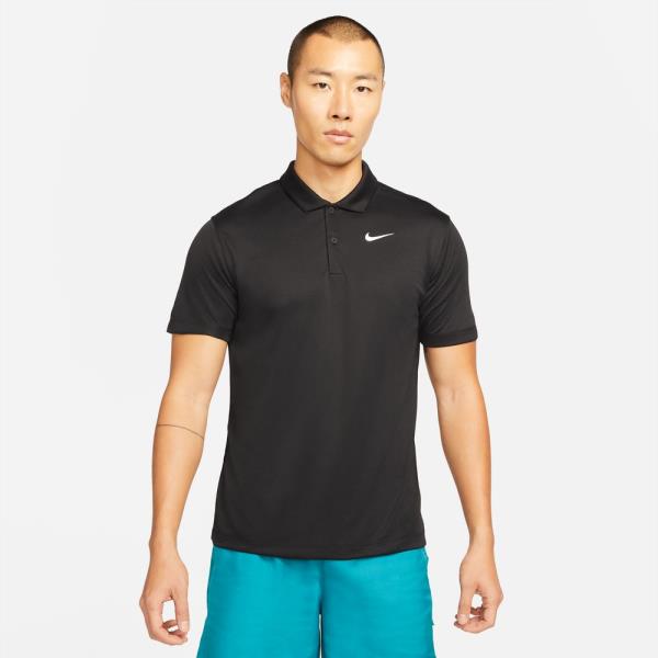 NIKE �ʥ��������� DRI-FIT ����å� S/S �ݥ� Ⱦµ�ݥ������ DH0858-010(�֥�å�/�ʥۥ磻�ȡ�) ����SU��ǥ롪��