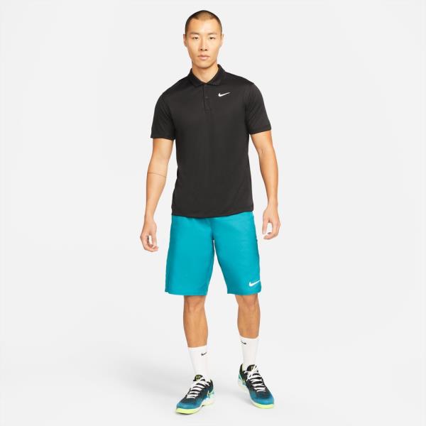 NIKE �ʥ��������� DRI-FIT ����å� S/S �ݥ� Ⱦµ�ݥ������ DH0858-010(�֥�å�/�ʥۥ磻�ȡ�) ����SU��ǥ롪��