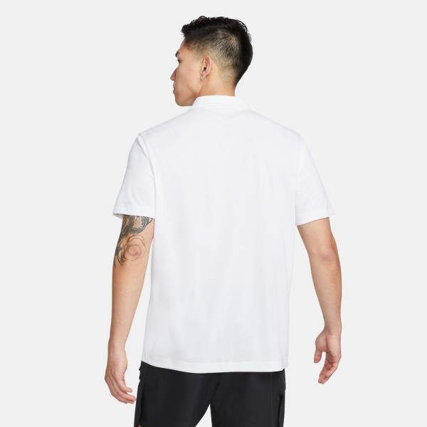 NIKE �ʥ��������� DRI-FIT ����å� S/S �ݥ� Ⱦµ�ݥ������ DH0858-100(�ۥ磻��/�ʥ֥�å���) ����SU��ǥ롪��
