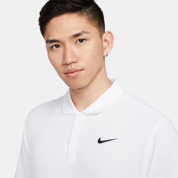 NIKE �ʥ��������� DRI-FIT ����å� S/S �ݥ� Ⱦµ�ݥ������ DH0858-100(�ۥ磻��/�ʥ֥�å���) ����SU��ǥ롪��