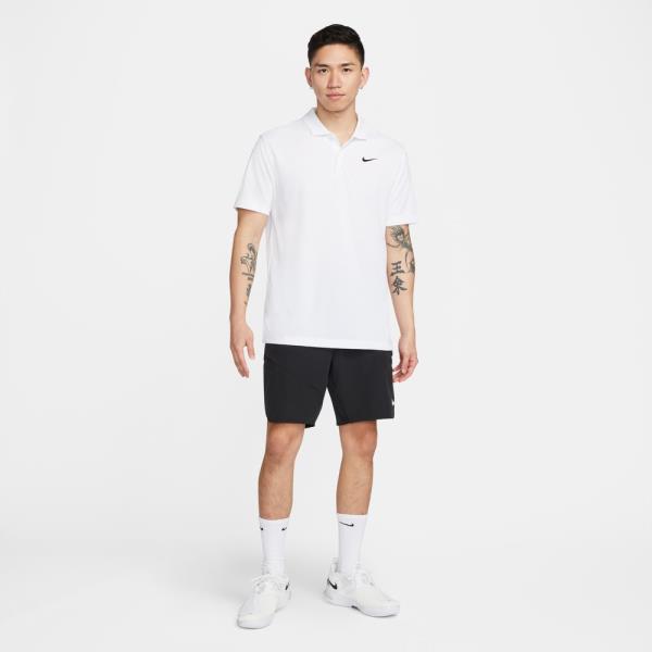 NIKE �ʥ��������� DRI-FIT ����å� S/S �ݥ� Ⱦµ�ݥ������ DH0858-100(�ۥ磻��/�ʥ֥�å���) ����SU��ǥ롪��