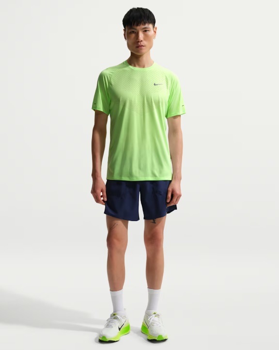 NIKE �ʥ��� DFADV STRIDE S/S �ȥå� ���˥󥰥���� HV5204-377(�饤��֥饹��/(��ե쥯�ȥ���С�)) ��������ǯ��ǥ롪��