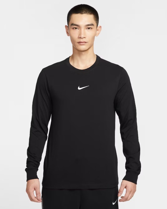 NIKE �ʥ��� �������ƥ��� 5 L/S T����� �Х����åȥܡ���Ĺµ����� HV1771-010(�֥�å�) ��������ǯ��ǥ롪��
