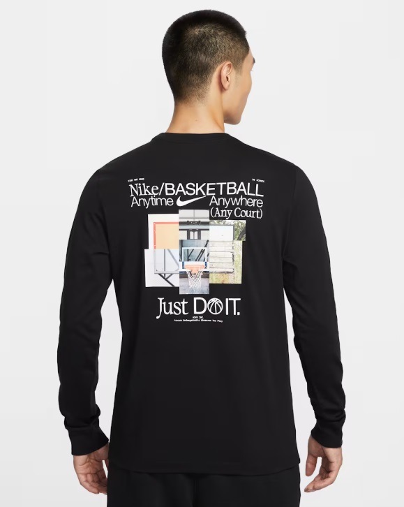 NIKE �ʥ��� �������ƥ��� 5 L/S T����� �Х����åȥܡ���Ĺµ����� HV1771-010(�֥�å�) ��������ǯ��ǥ롪��