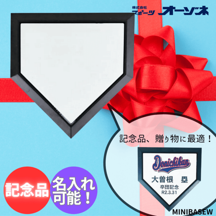 【記念品】 記念 ミニホームベース