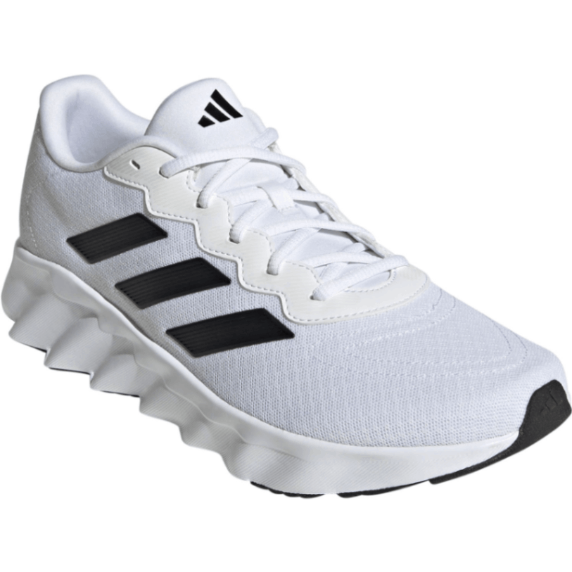 Adidas アディダス ADIDAS SWITCH MOVE U ユニセックス ランニングシューズ （カラー：フットウェアホワイト／コアブラック／ヘイローシルバー）