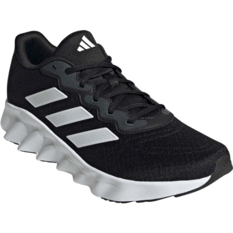 Adidas アディダス ADIDAS SWITCH MOVE U ユニセックス ランニングシューズ （カラー：コアブラック／フットウェアホワイト／グレーシックス）