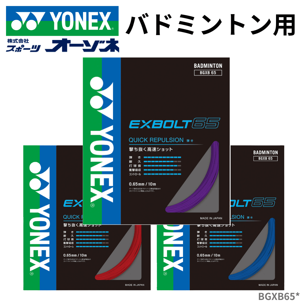 YONEX ヨネックス エクスボルト65