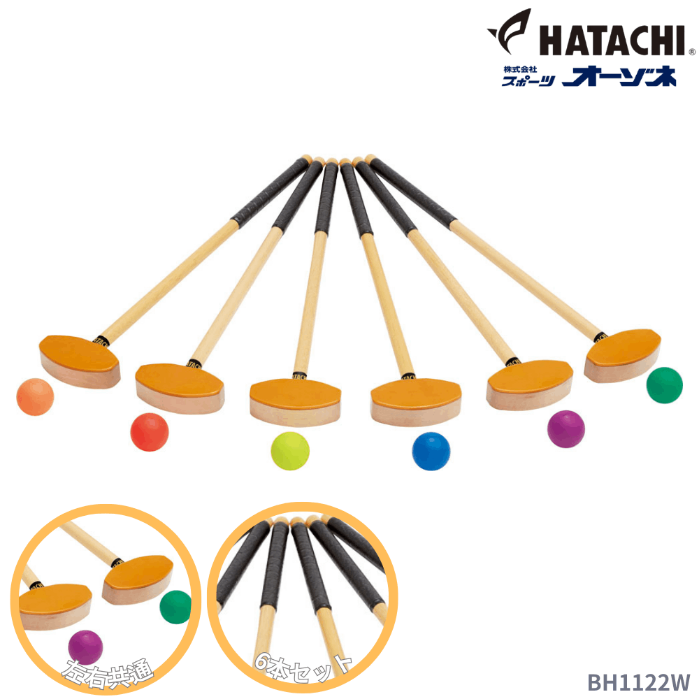 HATACHI ハタチ ＜ジュニア用＞ グラウンドゴルフ チームセット