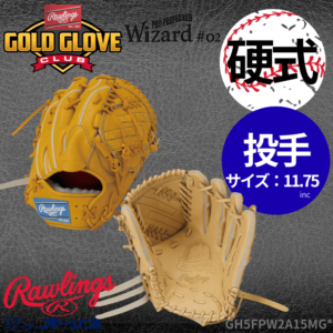 Rawlings ローリングス 硬式 PRO PREFERRED Wizard#02 15MG型 投手用 横型 （サイズ：11.75インチ）