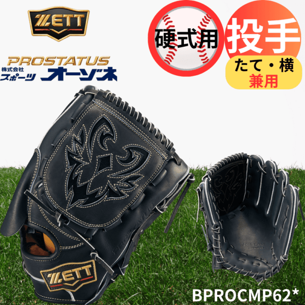 ZETT ゼット ＜ダイヤモンド・プラチナショップ限定＞ PROSTATUS SEシリーズ プロステイタススペシャルエディション 硬式 投手用 （たて・横兼用モデル）