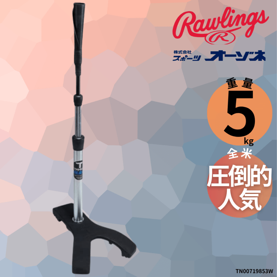 Rawlings ローリングス TANNER TEES ~全米圧倒的人気~ HEAVY BATTING TEE バッティングティー （重量；5.0kg）