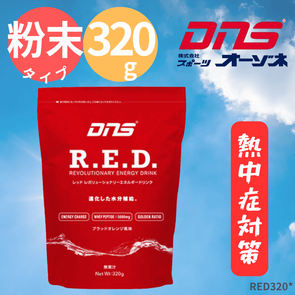 DNS ディーエヌエス スポーツ飲料水 レッドブラッド 粉末タイプ （内容量：320ｇ）