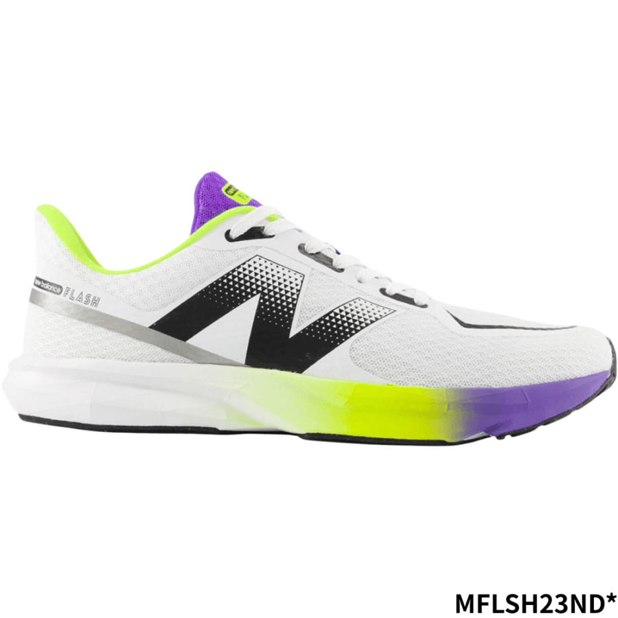 newbalance ニューバランス FLASH V7 ダイナソフトフラッシュ メンズ ランニングシューズ 【カラー： WHITE/MULTI】