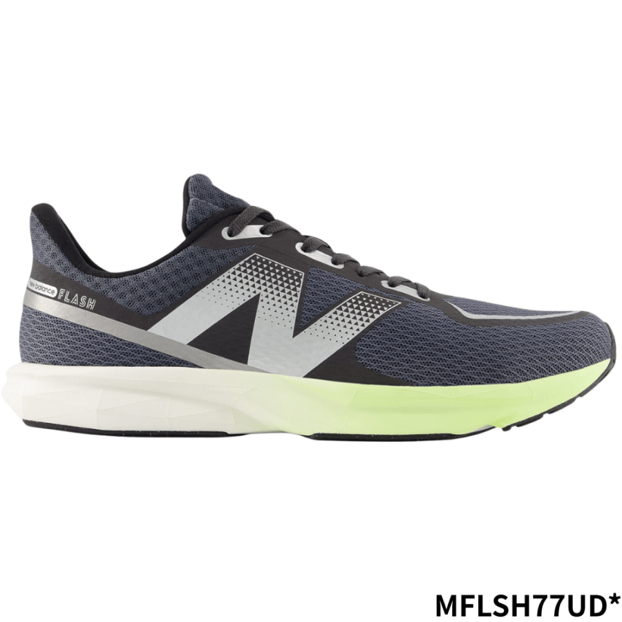 newbalance ニューバランス FLASH V7 ダイナソフトフラッシュ メンズ ランニングシューズ 【カラー：DARKGRY/LIME】