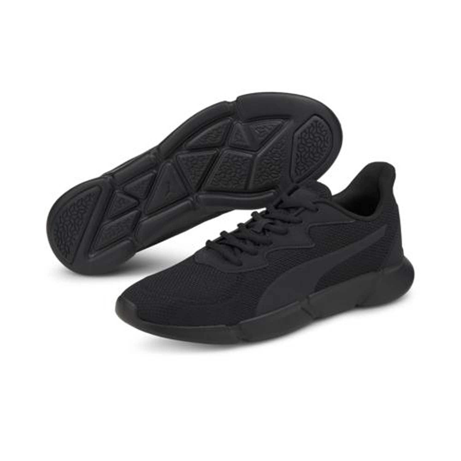 PUMA プーマ インターフレックス ランナー ランニングシューズ（カラー：【16】ブラック/ブラック）