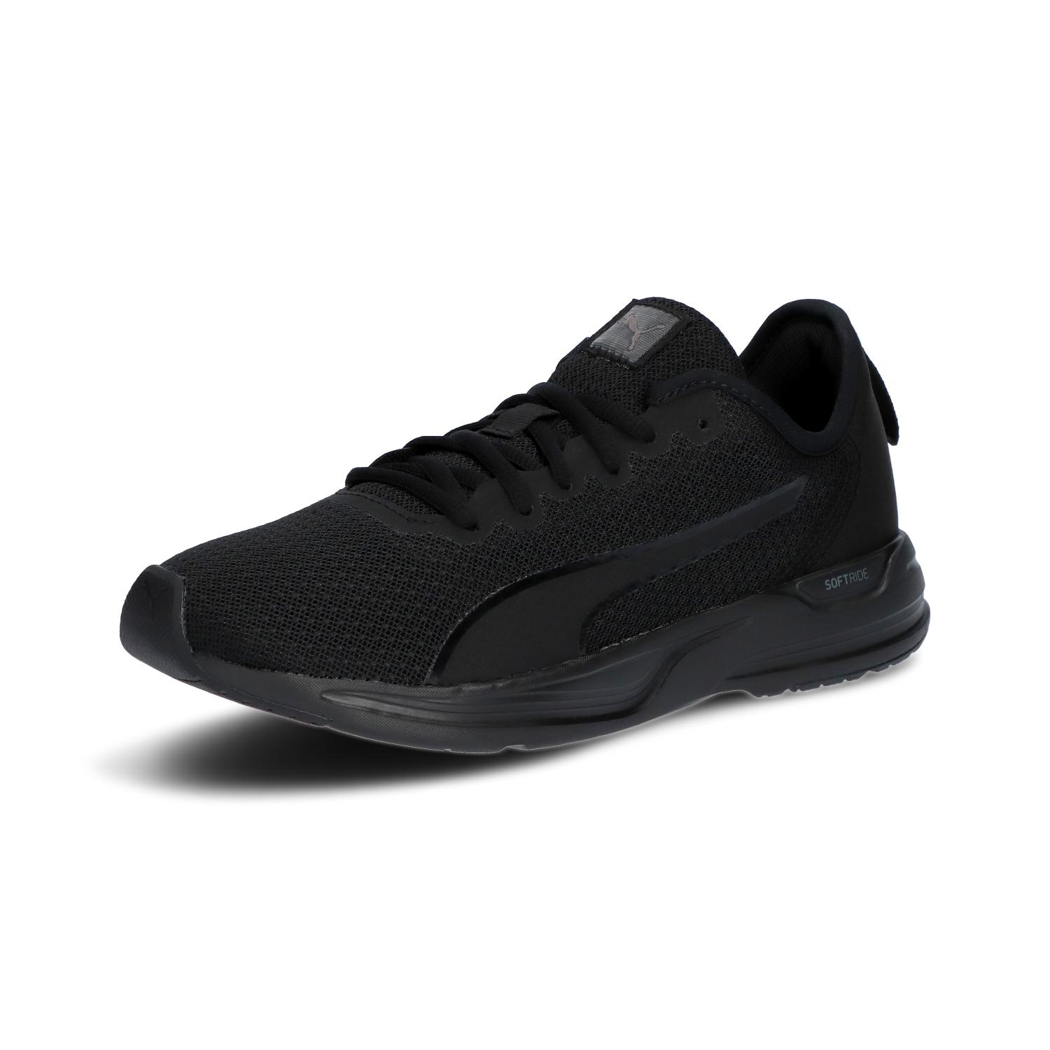 PUMA プーマ アクセント ランニングシューズ（カラー：【13】プーマブラック）