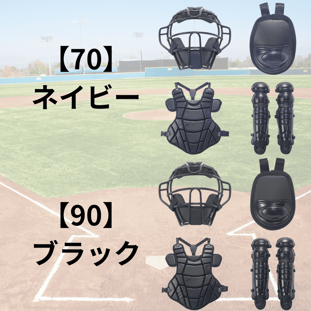 SSK エスエスケイ 硬式用 防具 4点セット 合皮タイプ (専用バッグ付き