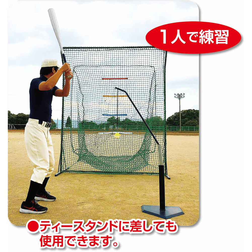 一流メーカー品 ティーチング・ポール ボール 1球付 （バッティング