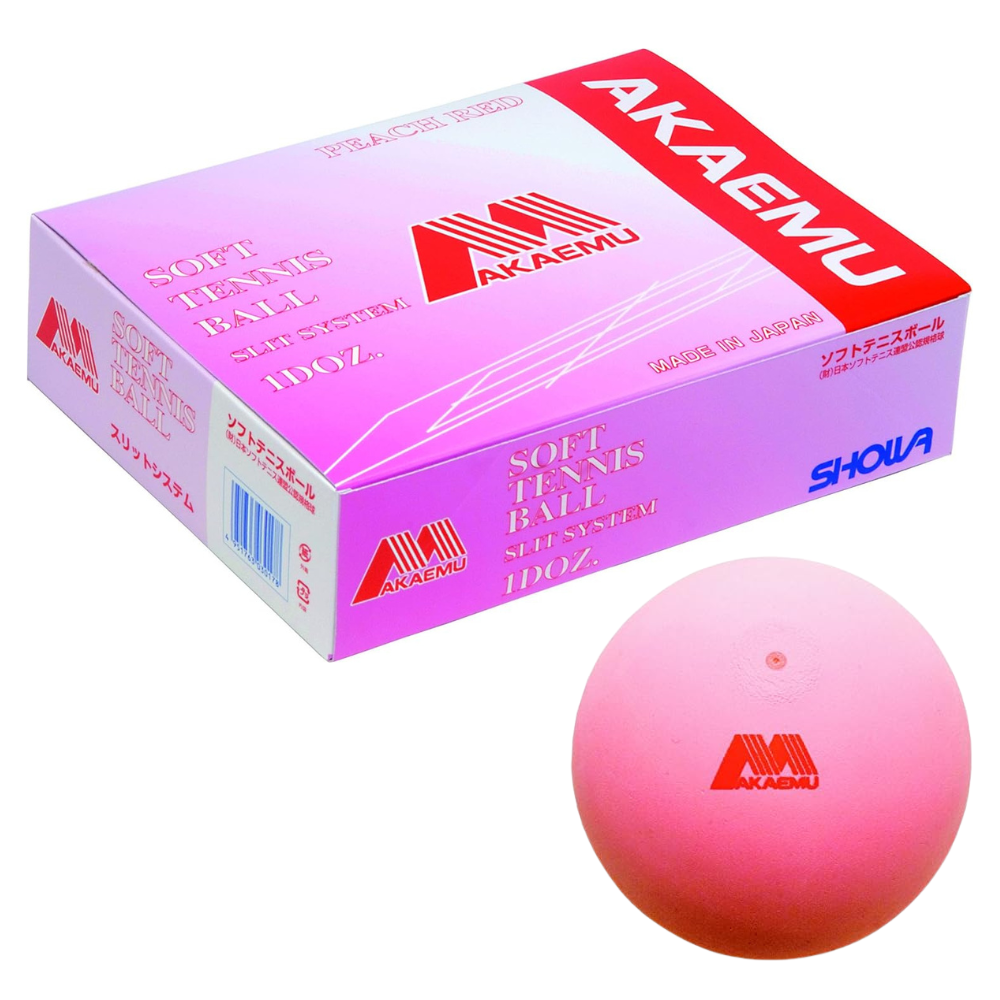 AKAEMU アカエム 公認球1ダース箱入り | ソフトテニス | スポーツ用品
