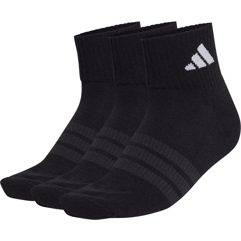 adidas アディダス ESS クッション3P アンクル丈ソックス 3足組