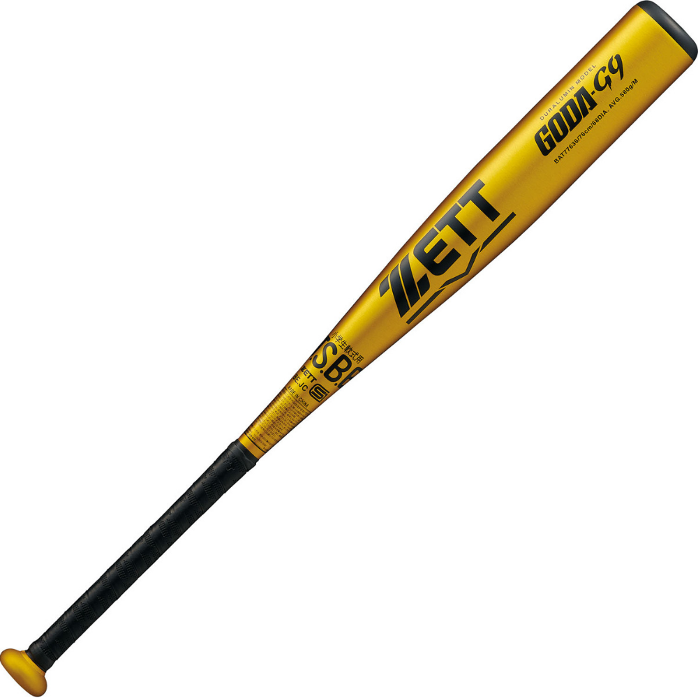 ZETT ゼット ＜ジュニア＞ 少年軟式 金属バット GODA-G9 ゴーダG9