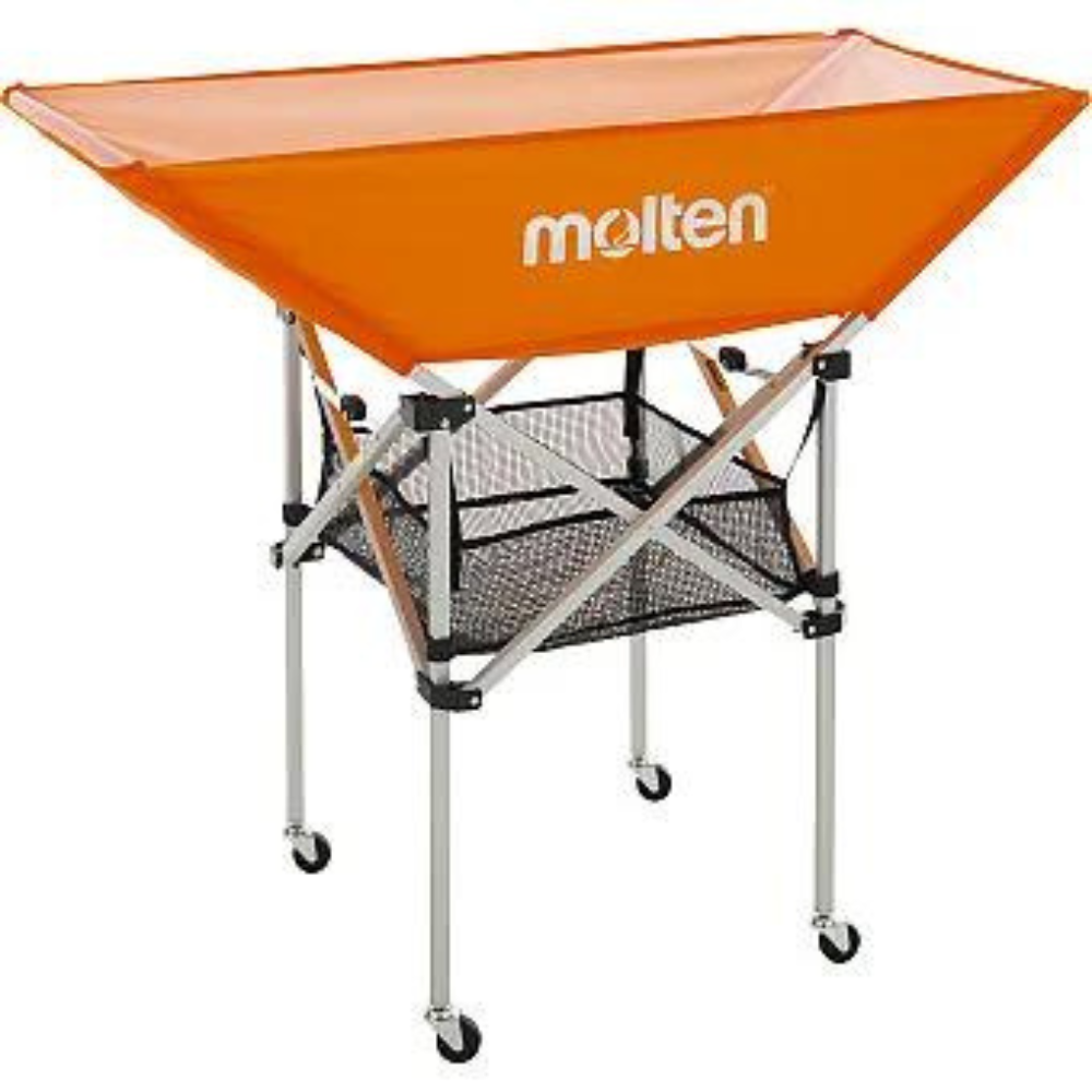 molten モルテン 折りたたみ式平型ボールカゴ 背高 | 備品 | スポーツ