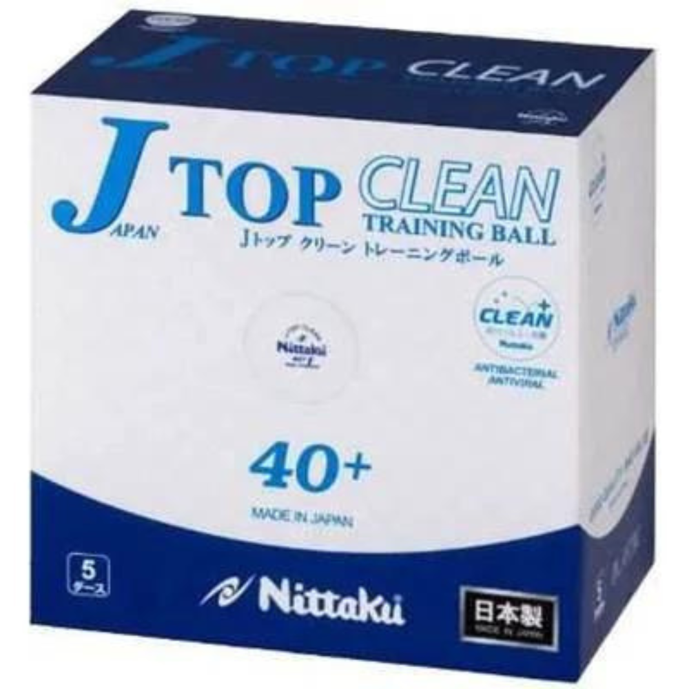Nittaku ニッタク Jトリップクリーントレ球 抗菌ボール 5打箱 | 卓球