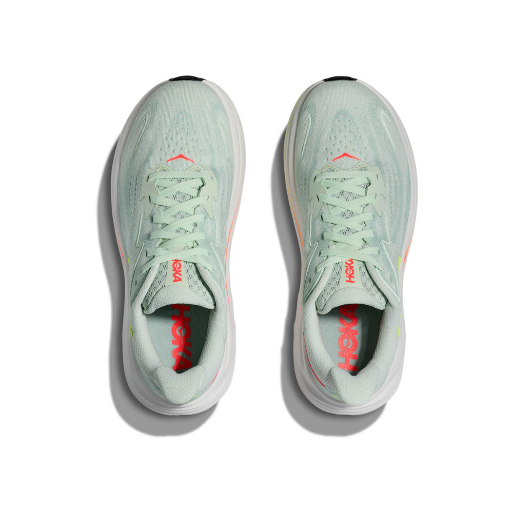 HOKA CLIFTON 10ホワイト/グリーン HOKA ホカ ＜レディース＞ CLIFTON 10 クリフトン 10 ランニング
