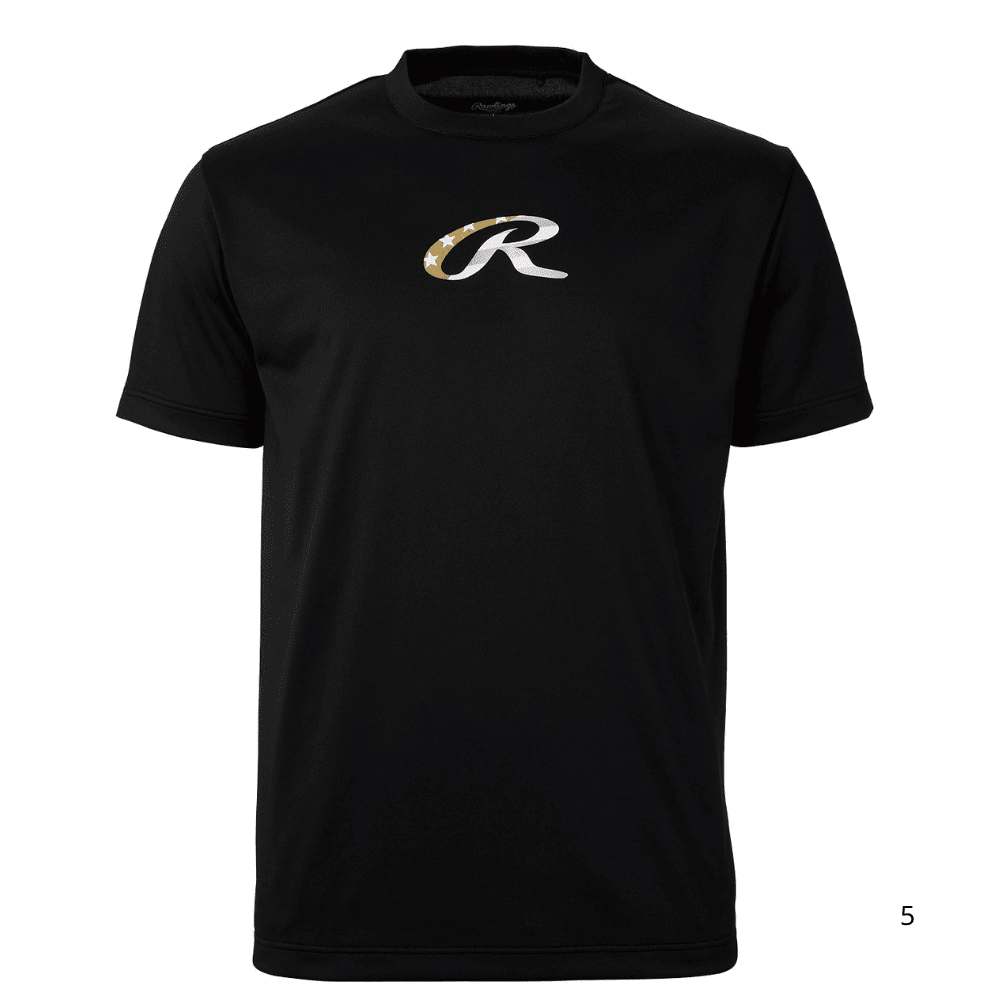 Rawlings ローリングス APPAREL COMBAT ロゴプリント 半袖 Tシャツ
