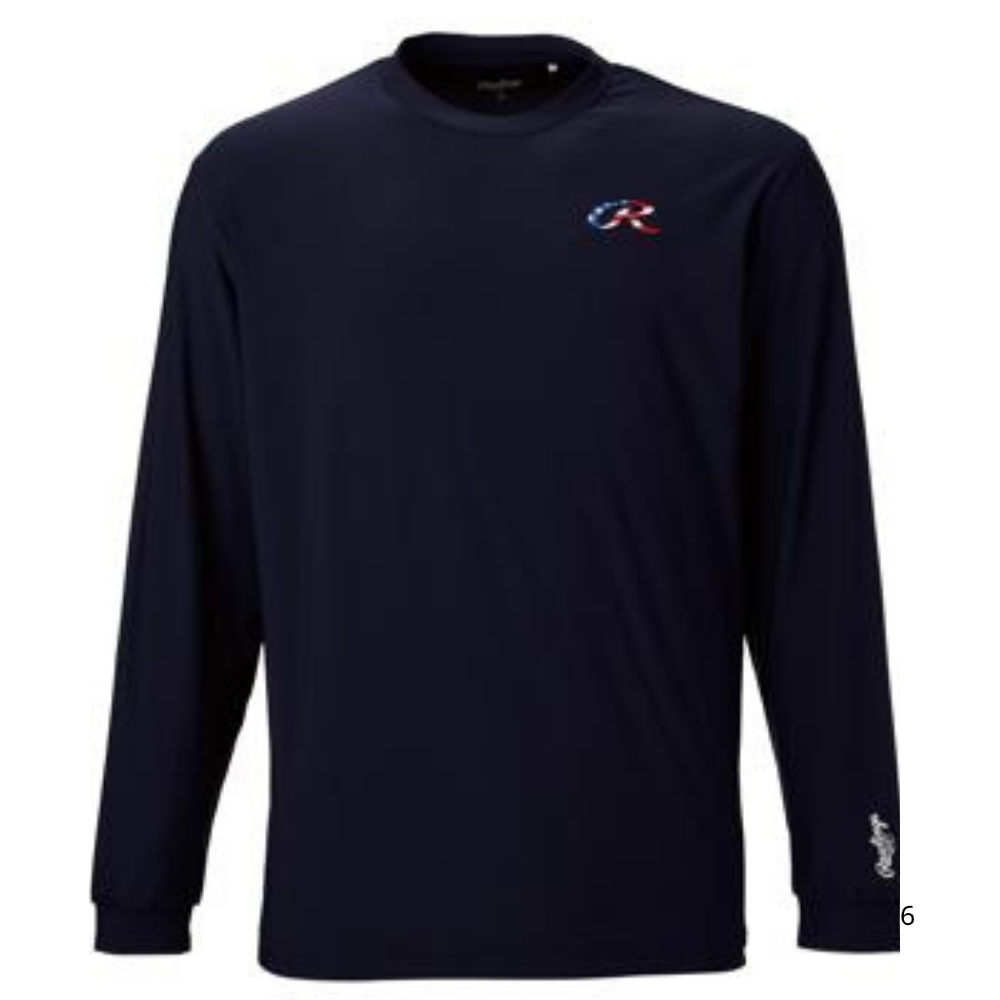 Rawlings ローリングス APPAREL COMBAT 長袖 Tシャツ