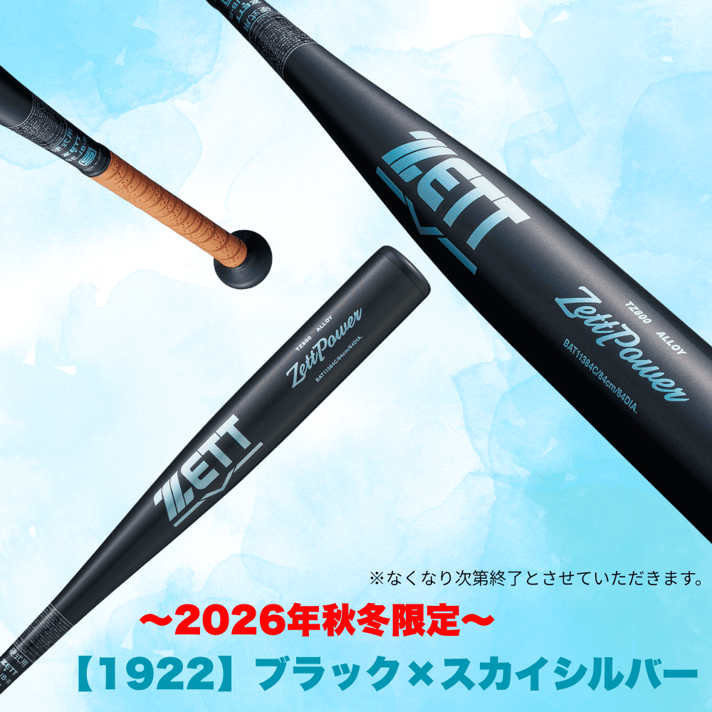 ZETT ゼット <新基準対応> 硬式金属バット ZETTPOWER ゼットパワー （ミドルバランス）